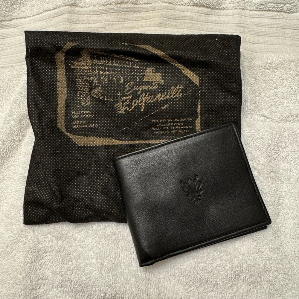 Zolfanelli Italian leather wallet, from Florence, Italy